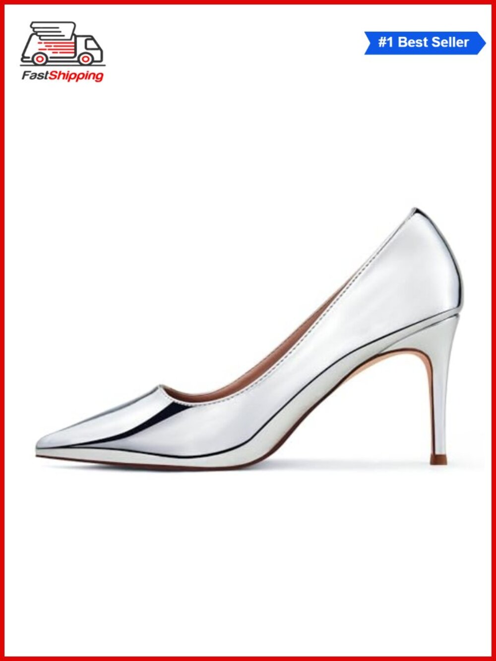 ✨ Elisabet Tang Pointed Toe Stiletto Heels Wedding Prom Party Pumps